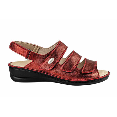 Ortopedski sandal Claudia Laminato Rosso